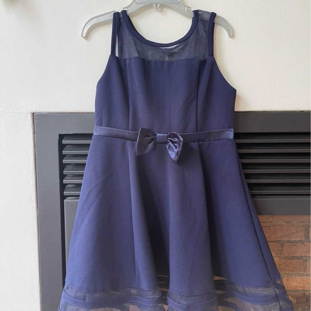 Calvin Klein Navy Kids Formal Dress